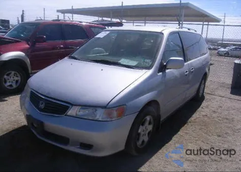 2001 Honda Odyssey Ex z USA, uszkodzony, nr VIN 2HKRL186X1H006342
